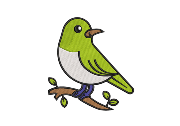 Birdie on a Branch Embroidery Design Review