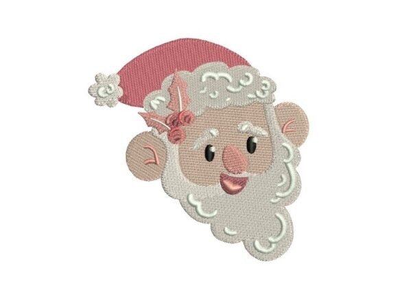 Pink Christmas Santa Embroidery: A Designer’s Review
