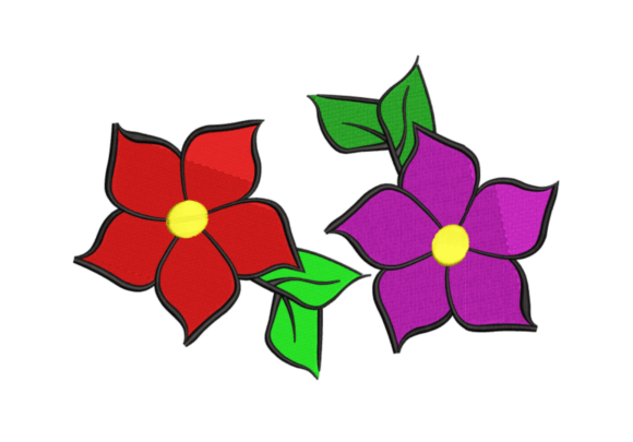 Review: Colorful Florals and Leaves Embroidery for Brands