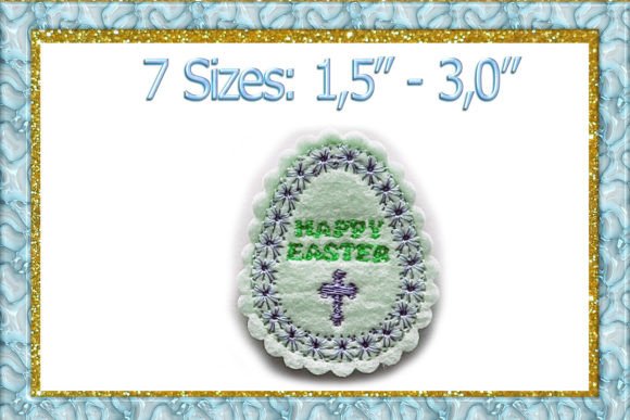 Review: Easter Egg Feltie Embroidery Design