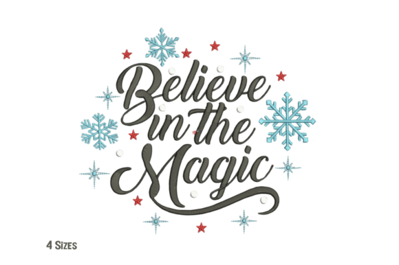 Reviewing Believe in the Magic Embroidery Design