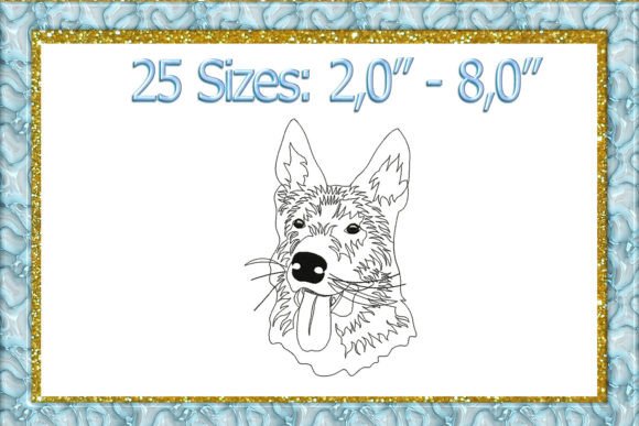 Reviewing German Shepherd Embroidery for Holiday Sales