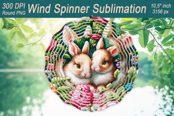Reviewing the Easter Rabbit Windspinner PNG