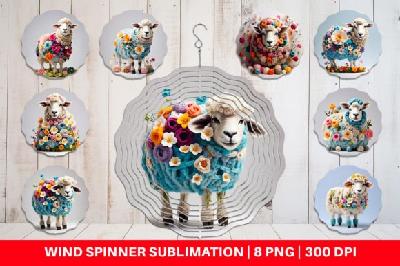 Reviewing Wind Spinner Sheep Easter Embroidery